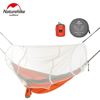 Naturehike Portable Outdoor Camping Hammock with Mosquito Net 1-2 Person High Strength Parachute Fabric Hanging Bed Hunting 
Naturehike Portable Outdoor Camping Hammock with Mosquito Net 1-2 Person High Strength Parachute Fabric Hanging Bed Hunting