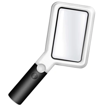 Magnifier ,Handheld Magnifier with Led ,Dimmable Magnifying Glasses for Reading,Soldering,Inspection,Coins,Jewelry,Magnifier 2X+
Magnifier ,Handheld Magnifier with Led ,Dimmable Magnifying Glasses for Reading,Soldering,Inspection,Coins,Jewelry,Magnifier 2X+