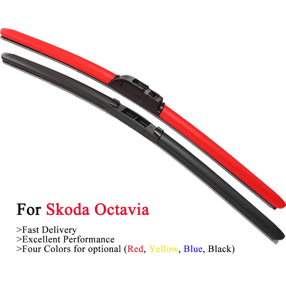 HESITE Colorful Wiper Blades For Skoda Octavia 1 2 3 4 II III MK1 A4 A5 MK2 MK3 A7 2004 2005 2007 2008 2011 2015 2019 2020 Blue
HESITE Colorful Wiper Blades For Skoda Octavia 1 2 3 4 II III MK1 A4 A5 MK2 MK3 A7 2004 2005 2007 2008 2011 2015 2019 2020 Blue
