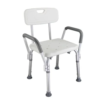 【US Warehouse】Aluminum Alloy Elderly Bath Chair with Backrest Shower Chair
【US Warehouse】Aluminum Alloy Elderly Bath Chair with Backrest Shower Chair