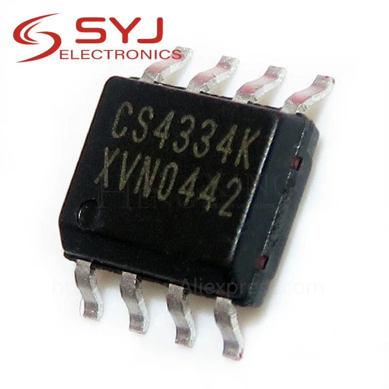 10pcs/lot CS4334-KSZ CRYSTAL CS4334K CS4334 SOP-8 In Stock | Электронные компоненты и принадлежности