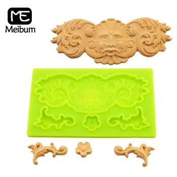 Meibum Flower Pattern Face Relief Fondant Cake Mold Paste Sugar Craft Chocolate Pastry Decorating Mould Biscuit Baking Pan
Meibum Flower Pattern Face Relief Fondant Cake Mold Paste Sugar Craft Chocolate Pastry Decorating Mould Biscuit Baking Pan