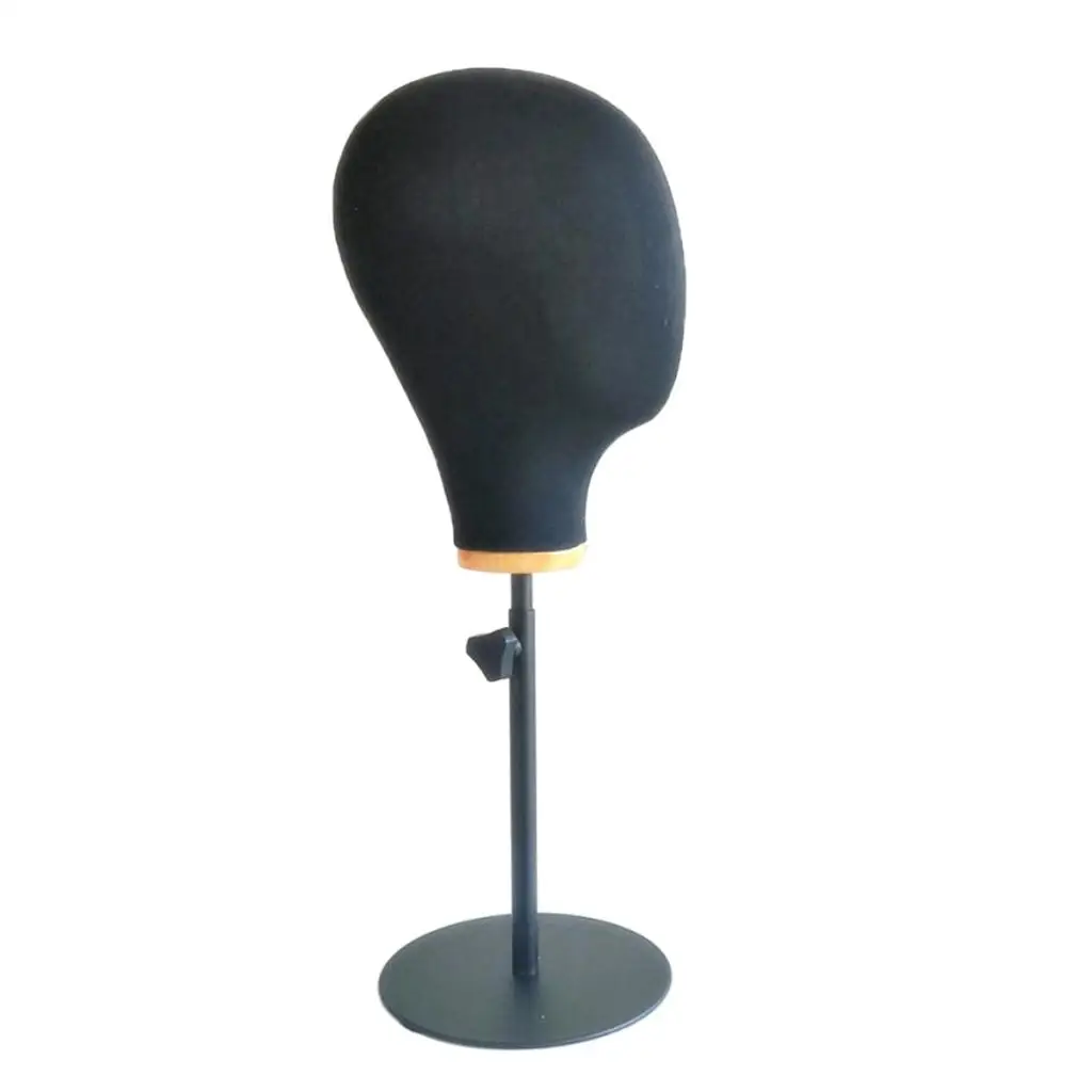 Stable Hair Mannequin Toupee Hairpiece Hat Jewelry Headphone Display Stand Stable Hair Mannequin Toupee Hairpiece Hat Jewelry Headphone Display Stand