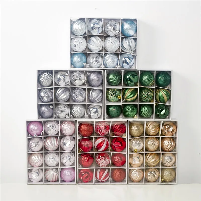 Multi-color Hanging Ball Pendant Xmas Tree Decorations Christmas Ornament Ball Home Party Decor Gifts Supplies 6cm 12Pcs
Multi-color Hanging Ball Pendant Xmas Tree Decorations Christmas Ornament Ball Home Party Decor Gifts Supplies 6cm 12Pcs