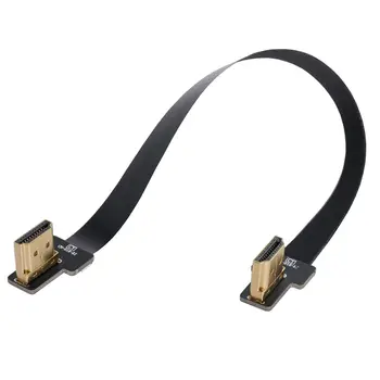 CYFPV Dual 90 Degree Left or Right Angled HDMI Type A Male to Male FPC Flat Cable for FPV HDTV Multicopter Aerial Photography
CYFPV Dual 90 Degree Left or Right Angled HDMI Type A Male to Male FPC Flat Cable for FPV HDTV Multicopter Aerial Photography