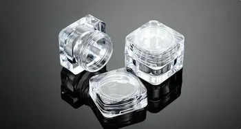 5g Cosmetic Empty Jar Pot Eyeshadow Makeup Face Cream Container Bottle Acrylic for Creams Skin Care Products Makeup
5g Cosmetic Empty Jar Pot Eyeshadow Makeup Face Cream Container Bottle Acrylic for Creams Skin Care Products Makeup