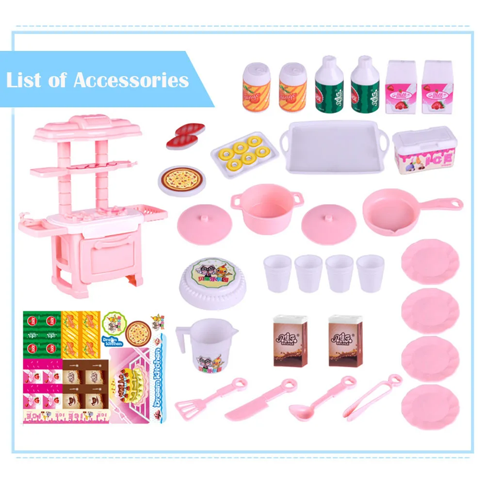Kitchen Toy Set Utensils Plastic Cooking Pots Pans Food Dishes Kids Bady Educational Role Play Cookware Pretend Play Tools
Kitchen Toy Set Utensils Plastic Cooking Pots Pans Food Dishes Kids Bady Educational Role Play Cookware Pretend Play Tools