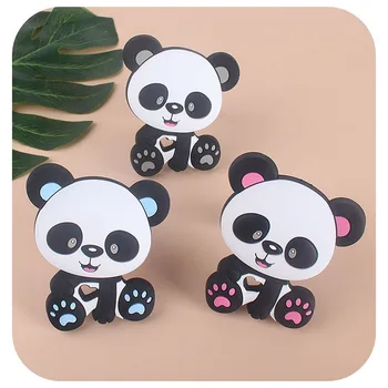 New Panda Silicone Teether Baby Molar Necklace Toy Cartoon Nipple Chain Clip Animal Baby Teeth Chewing Toddler Toy Rodent 
New Panda Silicone Teether Baby Molar Necklace Toy Cartoon Nipple Chain Clip Animal Baby Teeth Chewing Toddler Toy Rodent