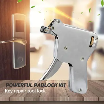 Durable Lock Repairing Tool Set Multi-function Locksmith Toolkit Lock Machine Hand Tools 4 Pick Blades+1 Tension Wrench Suit
Durable Lock Repairing Tool Set Multi-function Locksmith Toolkit Lock Machine Hand Tools 4 Pick Blades+1 Tension Wrench Suit
