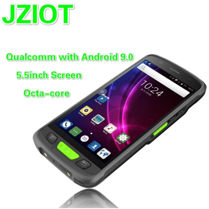 Фото Портативный беспроводной терминал JZIOT V9000P на базе Android 9 0 высококачественный 2d