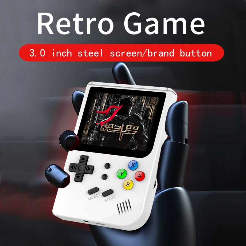 RG300 RETROGAME retro game handheld mini game console compatible with GBA FC arcade MD PS1 GBC
RG300 RETROGAME retro game handheld mini game console compatible with GBA FC arcade MD PS1 GBC