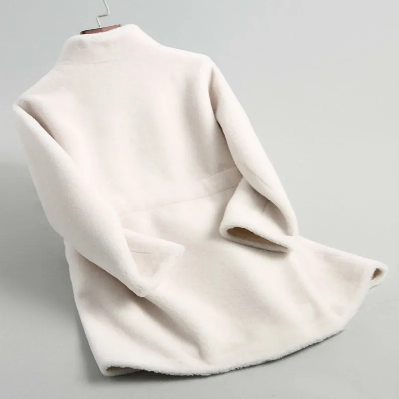 Real Winter Fur Coat Women Clothes 2020 Korean Fashion Slim Long Wool Jacket+belt Elegant Ladies Fur Coats Outwear 18196 s
Real Winter Fur Coat Women Clothes 2020 Korean Fashion Slim Long Wool Jacket+belt Elegant Ladies Fur Coats Outwear 18196 s