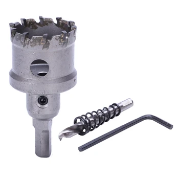 Carbide Tip Metal Cutter Stainless Steel HSS Drill Bit Hole Saw Holesaw Size:32mm
Carbide Tip Metal Cutter Stainless Steel HSS Drill Bit Hole Saw Holesaw Size:32mm