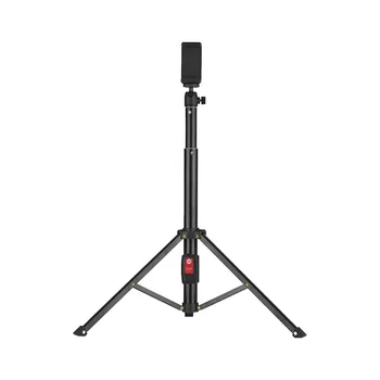 Dual Smartphone Live Streaming Tabletop Tripod Aluminum Alloy 5-Section Selfie Stick with Phone Remote Controller
Dual Smartphone Live Streaming Tabletop Tripod Aluminum Alloy 5-Section Selfie Stick with Phone Remote Controller
