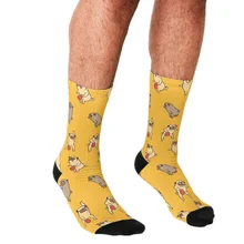 2021 Funny Men's socks workout with Pugsgym Pattern Printed hip hop Men Happy Socks cute boys street style Crazy Socks for men 
2021 Funny Men's socks workout with Pugsgym Pattern Printed hip hop Men Happy Socks cute boys street style Crazy Socks for men