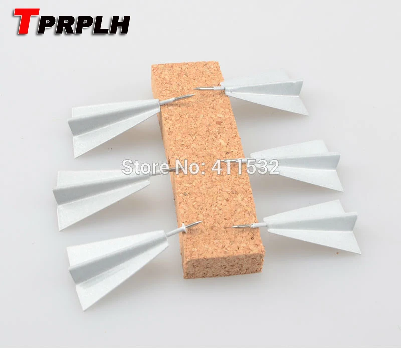 TPRPLH 12pcs/lot Paper Airplane Pushpin Push Pin Set Office Flying Pushing Thumbtack drawing pin PI18567590 
TPRPLH 12pcs/lot Paper Airplane Pushpin Push Pin Set Office Flying Pushing Thumbtack drawing pin PI18567590