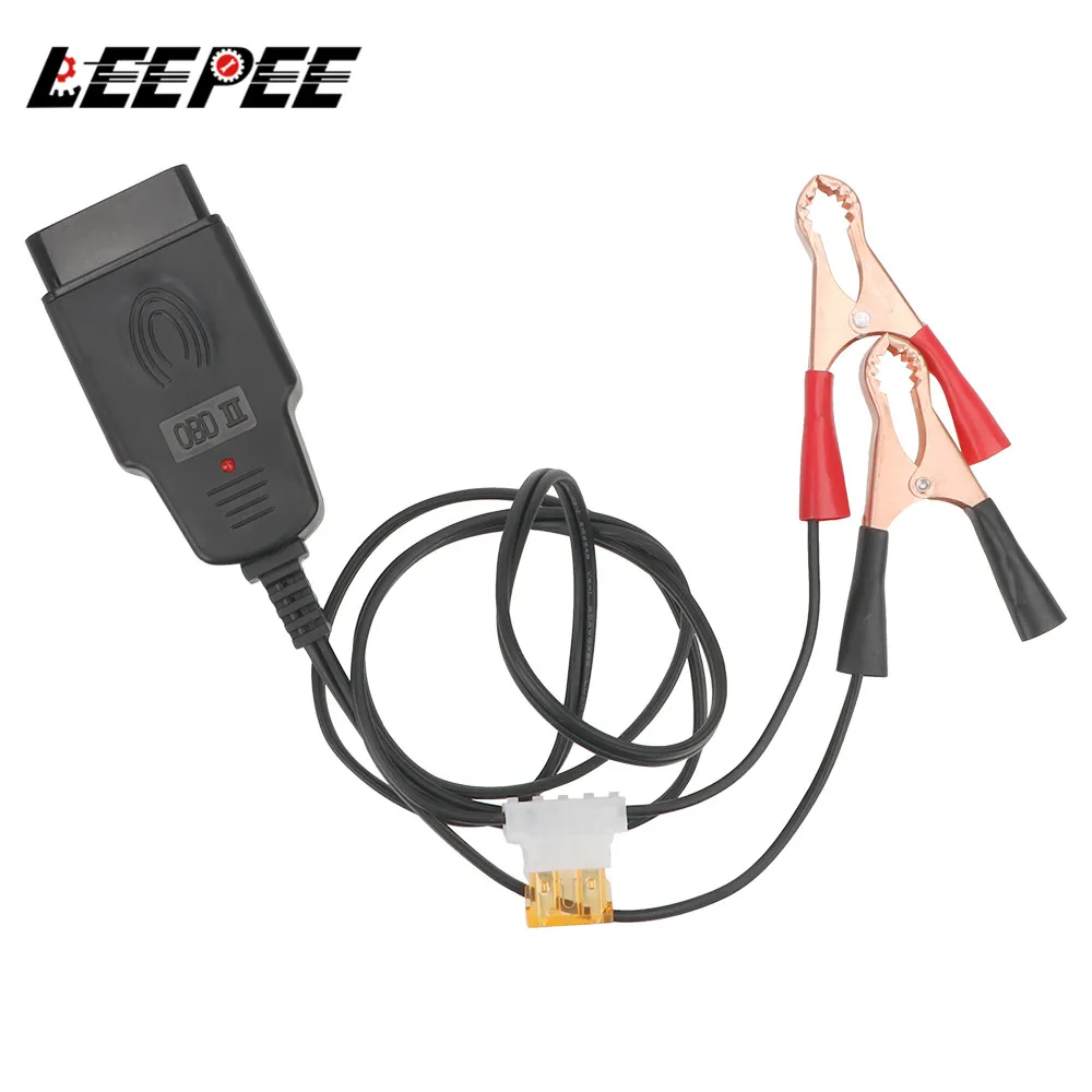 

OBD 2 Cable Clip Auto Emergency Power Supply Cable Automotive OBD2 Battery Change Tools Car Computer ECU Memory Saver Universal