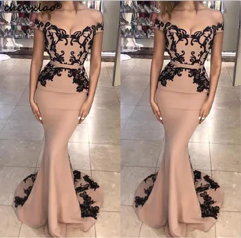 New Fashion Long Prom Dress 2020 Sexy Off Shoulder Dress Lace Party Gown Satin Mermaid vestidos de fiesta largos elegantes
New Fashion Long Prom Dress 2020 Sexy Off Shoulder Dress Lace Party Gown Satin Mermaid vestidos de fiesta largos elegantes