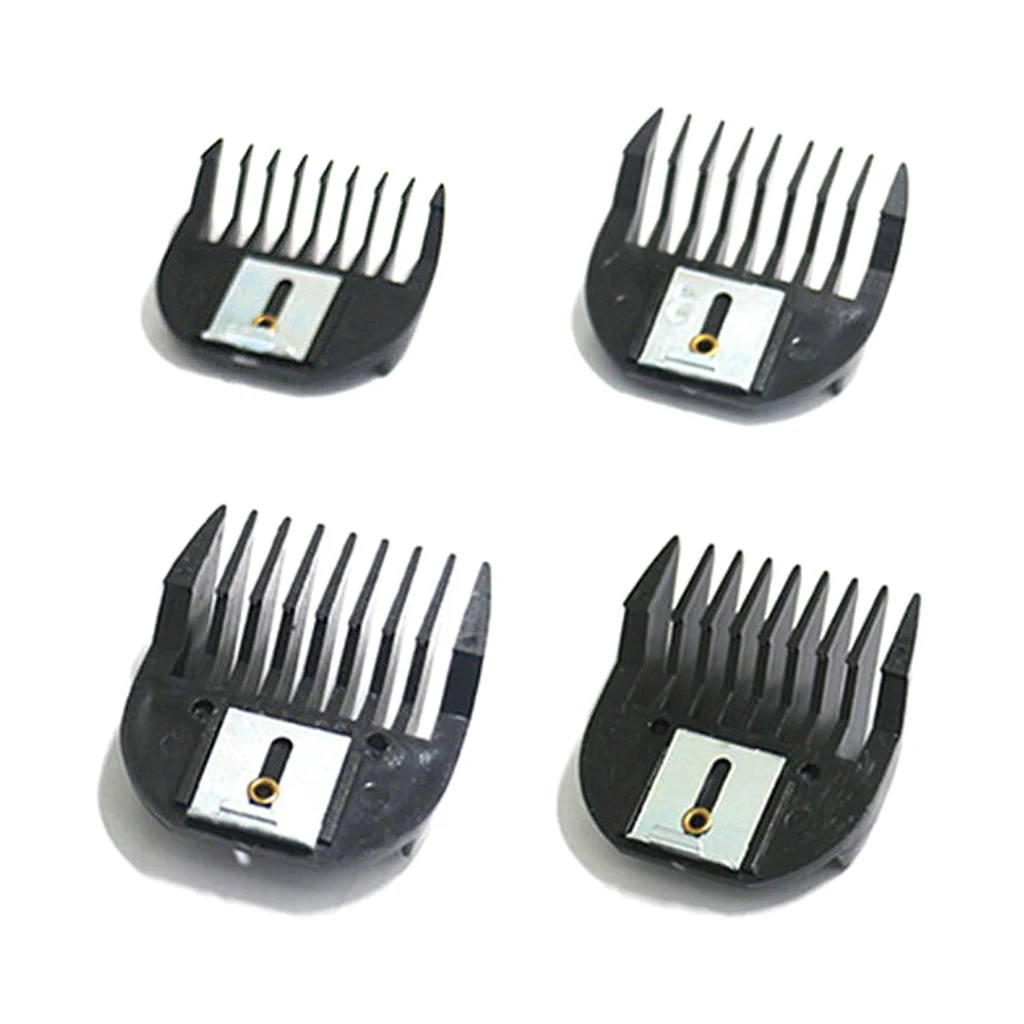 4x Professional 3/6/9/12mm Hair Clipper Limit Guide Comb Size Replacement 4x Professional 3/6/9/12mm Hair Clipper Limit Guide Comb Size Replacement