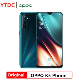 OPPO K5 4G Smartphone 6.4 inch Android 9.0 Snapdragon 730 Octa Core 6GB RAM 128GB ROM 4 Rear Camera 4000mAh Battery CN Version
OPPO K5 4G Smartphone 6.4 inch Android 9.0 Snapdragon 730 Octa Core 6GB RAM 128GB ROM 4 Rear Camera 4000mAh Battery CN Version