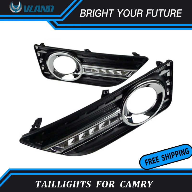 Car Front Light for Toyota Camry 7th LED Daytime Running Light 2012 White and Yellow With Turn Signal
Car Front Light for Toyota Camry 7th LED Daytime Running Light 2012 White and Yellow With Turn Signal