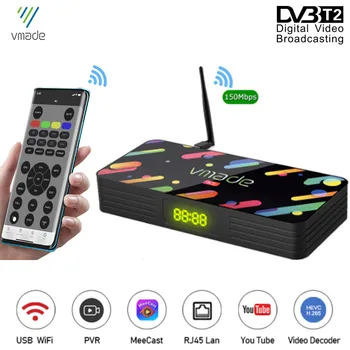DVB-T2 TV Tuner Terrestrial Receiver Meecast Mobile Remote Control Support Mobile Phone Screen Video, Photos To The TV Screen
DVB-T2 TV Tuner Terrestrial Receiver Meecast Mobile Remote Control Support Mobile Phone Screen Video, Photos To The TV Screen