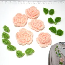 DIY fairy Hand crocheted flower patches for clothes woven flowers appliques for hairpin cashmere sweater
DIY fairy Hand crocheted flower patches for clothes woven flowers appliques for hairpin cashmere sweater