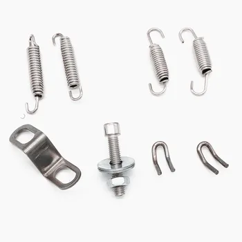 1 Set Motorcycle Accessories Exhaust Muffler Silencer Spring Mounting Pipe Double spring Exhaust Pipe Muffler Pull Hooks
1 Set Motorcycle Accessories Exhaust Muffler Silencer Spring Mounting Pipe Double spring Exhaust Pipe Muffler Pull Hooks