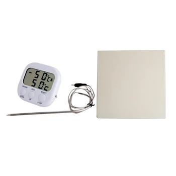 2 Pcs Accessories:1 Pcs Portable Food Thermometer -50-300 Degree Digital & 1 Pcs Pizza Stone Pizza Tools 305X305X10mm
2 Pcs Accessories:1 Pcs Portable Food Thermometer -50-300 Degree Digital & 1 Pcs Pizza Stone Pizza Tools 305X305X10mm