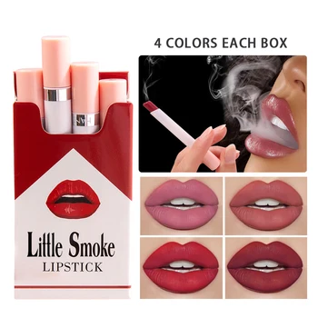 Make Up Creative Cigarette Lipstick Set 4Colors/Set Matte Long Lasting Waterproof Matt Lip Stick Tube Red Lips Beauty Makeup
Make Up Creative Cigarette Lipstick Set 4Colors/Set Matte Long Lasting Waterproof Matt Lip Stick Tube Red Lips Beauty Makeup