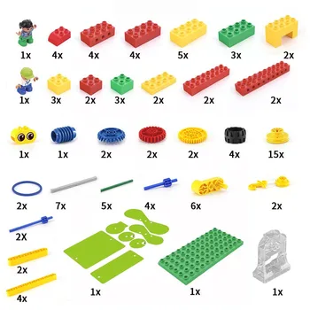 MOC Compatible with LEGOing 9656 Particle Building Blocks Educational Institutions Stem Robot Science Technology Set
MOC Compatible with LEGOing 9656 Particle Building Blocks Educational Institutions Stem Robot Science Technology Set