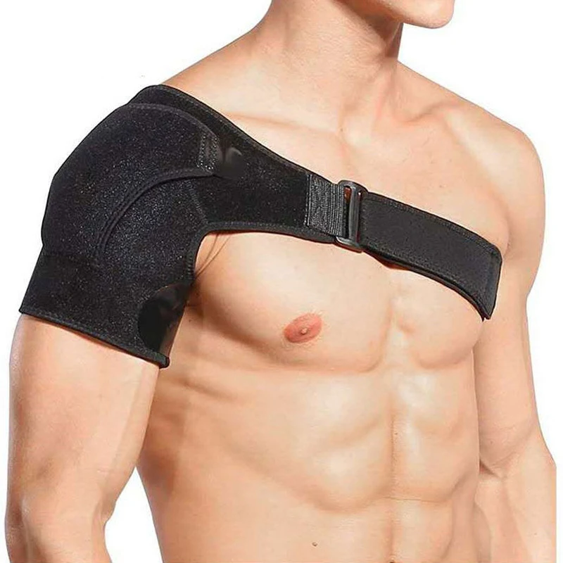 Unisex Shoulder Bandage Protector Brace Joint Pain Injury Shoulder Support Strap Training Sports Equipment Adjustable Left/Right
Unisex Shoulder Bandage Protector Brace Joint Pain Injury Shoulder Support Strap Training Sports Equipment Adjustable Left/Right