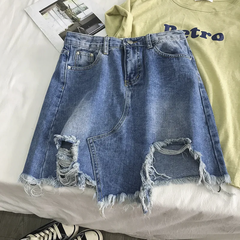 Special Offer WOMEN'S Dress Processing Autumn Korean-style Solid Color High Waist Skirt Elegant Denim Skirt 9.19
Special Offer WOMEN'S Dress Processing Autumn Korean-style Solid Color High Waist Skirt Elegant Denim Skirt 9.19