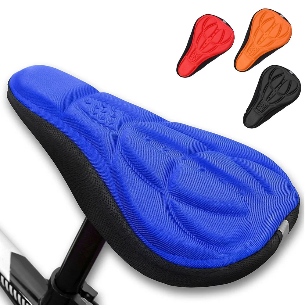 Adjustable 3D Cycling Bike Cushion Pad Cover Saddle Non Slip Cover Comfortable Soft Bicycle Seat Cover Silicone Breathable D40
Adjustable 3D Cycling Bike Cushion Pad Cover Saddle Non Slip Cover Comfortable Soft Bicycle Seat Cover Silicone Breathable D40