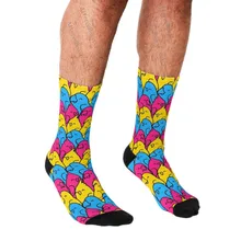 Funny Socks Men harajuku Pansexual Pride Parrot Cartoon Socks Printed Happy hip hop Novelty Skateboard Crew Casual Crazy Socks
Funny Socks Men harajuku Pansexual Pride Parrot Cartoon Socks Printed Happy hip hop Novelty Skateboard Crew Casual Crazy Socks