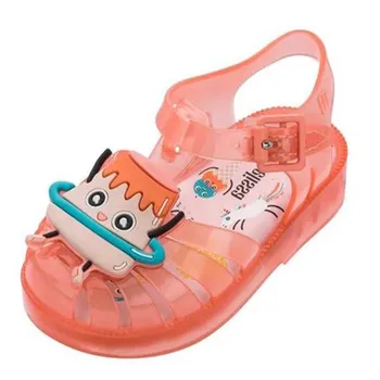 MINI Melissa New Summer Boys and Girls Sandals Antiskid Children's Jelly Shoes Cartoon Little Pudding Kids Beach sandals KQ001
MINI Melissa New Summer Boys and Girls Sandals Antiskid Children's Jelly Shoes Cartoon Little Pudding Kids Beach sandals KQ001