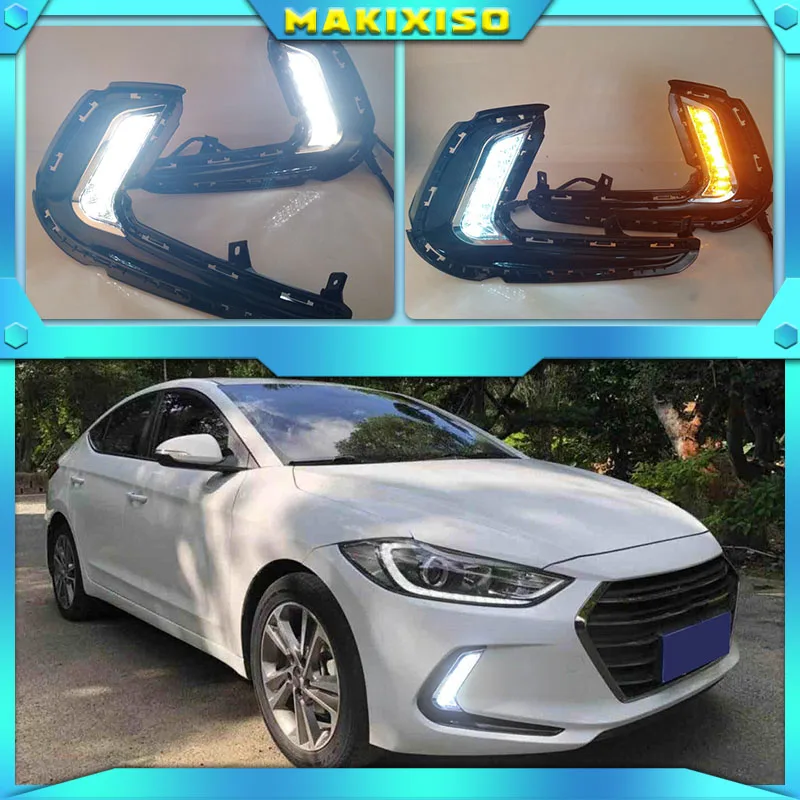 Дневные ходовые огни для Hyundai Avante AD Elantra 2016 2017 2018, 1 комплект, 12 В ABS светодиодный одов, дневные ходовые огни с желтым поворотным сигналом
Дневные ходовые огни для Hyundai Avante AD Elantra 2016 2017 2018, 1 комплект, 12 В ABS светодиодный одов, дневные ходовые огни с желтым поворотным сигналом