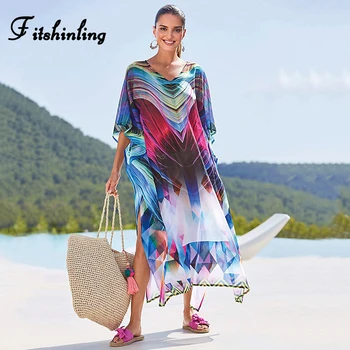Fitshinling 2020 New Boho Long Dress Beach Outing Kaftan Holiday Colorful Oversize Robe Batwing Sleeve Print Split Dresses Women
Fitshinling 2020 New Boho Long Dress Beach Outing Kaftan Holiday Colorful Oversize Robe Batwing Sleeve Print Split Dresses Women