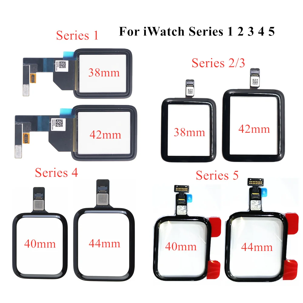 Grade AAA Touch Screen Digitizer for Apple Watch Series 1 2 3 S4 S5 38mm 40mm 42mm 44mm Glass Sensor | Мобильные телефоны и