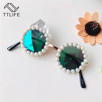 TTLIFE 2020 Brand Kids Sunglasses Metal Round Pearl Girls Boby Childrend Sun Glasses Gafas De Sol UV400
TTLIFE 2020 Brand Kids Sunglasses Metal Round Pearl Girls Boby Childrend Sun Glasses Gafas De Sol UV400