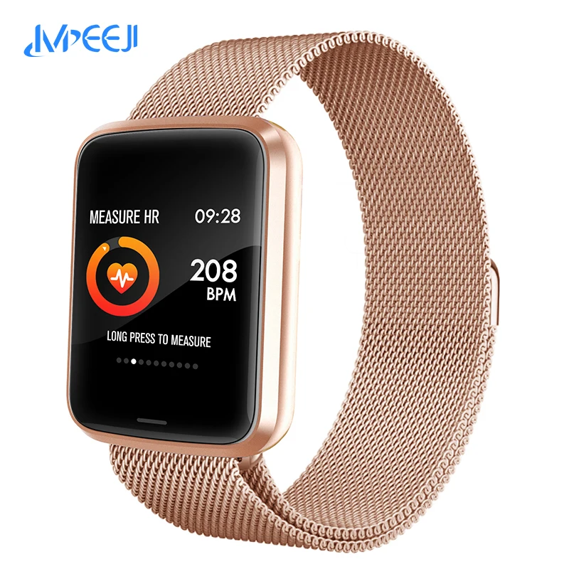 MEEJI Smart Watch Waterproof OLED Screen Bluetooth Sport Fitness Tracker Men Women Smartwatch for IOS Android Phone
MEEJI Smart Watch Waterproof OLED Screen Bluetooth Sport Fitness Tracker Men Women Smartwatch for IOS Android Phone