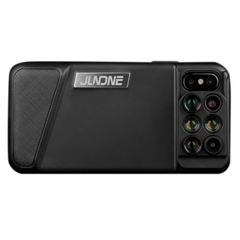 JUNDNE for iPhone X Camera Lens, 6-In-1 Dual Camera Lens Kit [160 Degree Fisheye, 0.65X Super Wide Angle, 10X / 20X Macro, 3X Zo
JUNDNE for iPhone X Camera Lens, 6-In-1 Dual Camera Lens Kit [160 Degree Fisheye, 0.65X Super Wide Angle, 10X / 20X Macro, 3X Zo