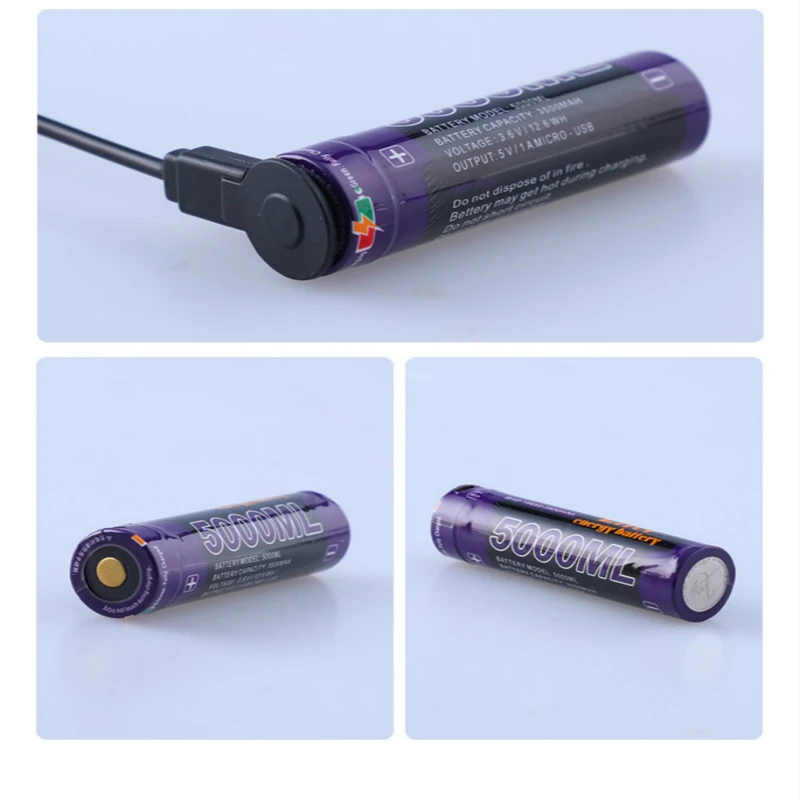 10PCS 5000ML USB 18650 3500mAh 3.7V Li-ion battery USB Li-ion Rechargebale battery + USB wire
10PCS 5000ML USB 18650 3500mAh 3.7V Li-ion battery USB Li-ion Rechargebale battery + USB wire