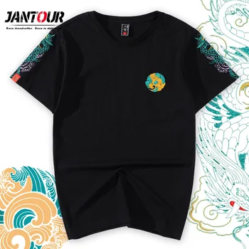 summer tide brand embroidered short-sleeved T-shirt male Dragon ethnic style loose cotton half-sleeved shirt big size M-3xl 4xl
summer tide brand embroidered short-sleeved T-shirt male Dragon ethnic style loose cotton half-sleeved shirt big size M-3xl 4xl