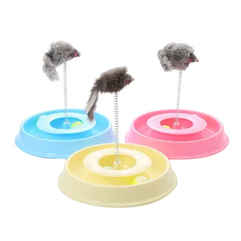 Cat Toys Spring Mouse Amusement Disk Play Activity Pet Funny Toys Kitten Interactive Teaser Pet Products Toys For Cats#0810g30
Cat Toys Spring Mouse Amusement Disk Play Activity Pet Funny Toys Kitten Interactive Teaser Pet Products Toys For Cats#0810g30