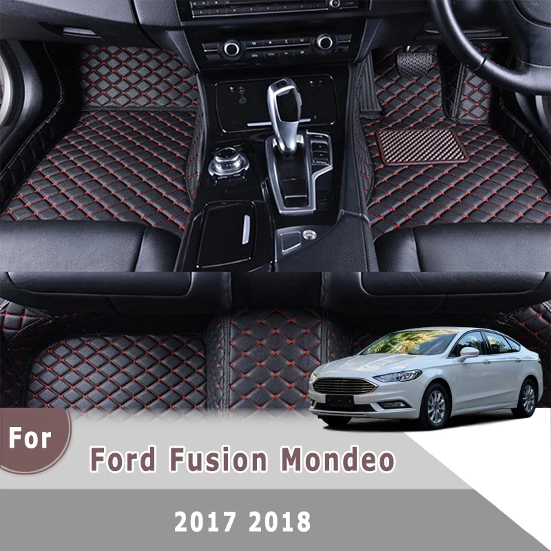 RHD ковры для Ford Fusion Mondeo 2020 2019 2018 2017 автомобильные коврики аксессуары интерьера