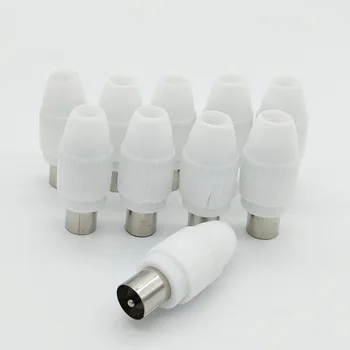 LEORY 10pcs 9.5 TV RF Terminal Antenna Connector Male Plug 75-5 Free Welding RF Television 9.5 TV RF Terminal Antenna Connector
LEORY 10pcs 9.5 TV RF Terminal Antenna Connector Male Plug 75-5 Free Welding RF Television 9.5 TV RF Terminal Antenna Connector