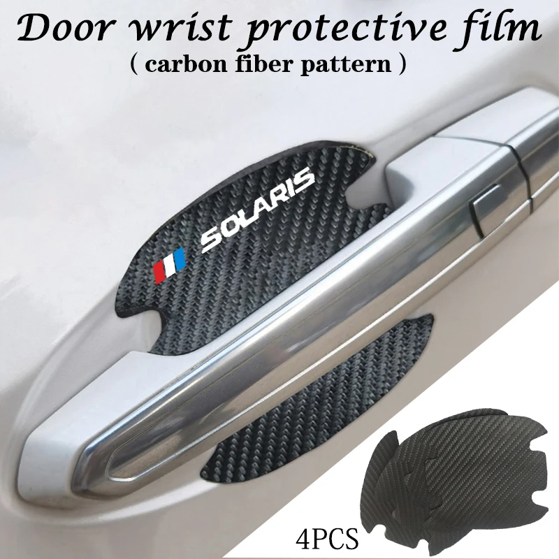 4 pcs Car Door Handle Scratch Protector Film Sticker Films Car Handle Protection for Hyundai SOLARIS 2017 2018 2019 Carbon Fiber
4 pcs Car Door Handle Scratch Protector Film Sticker Films Car Handle Protection for Hyundai SOLARIS 2017 2018 2019 Carbon Fiber
