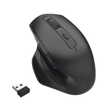 Wireless Mouse Vertical Silent Rechargeable 6-key 2400dpi Adjustable Healthy Gaming Souris
Wireless Mouse Vertical Silent Rechargeable 6-key 2400dpi Adjustable Healthy Gaming Souris