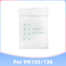 For Vorwerk Kobold VK135 / VK136 Vacuum Cleaner Upgraded Materials Lightweight and Reliable Compatible Spare Parts Dust Bags
For Vorwerk Kobold VK135 / VK136 Vacuum Cleaner Upgraded Materials Lightweight and Reliable Compatible Spare Parts Dust Bags